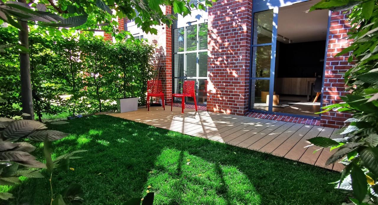 City Garden Apartment Вроцлав Екстериор снимка